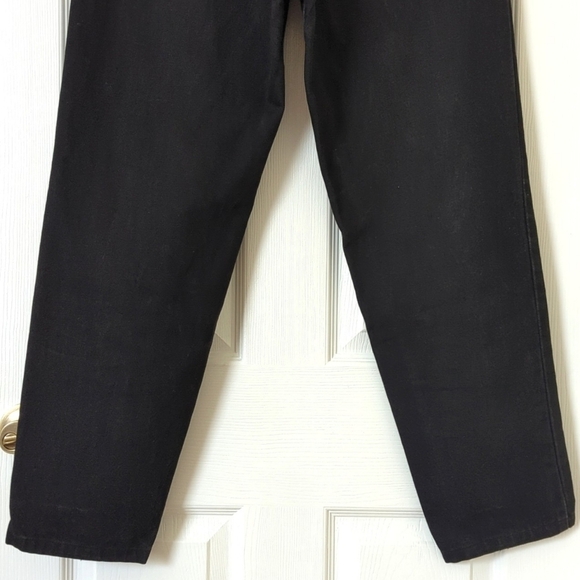 Levi's 90's Vintage 550 Classic High Rise Relaxed Fit Tapered Leg Jeans Black 8 - Picture 6 of 15